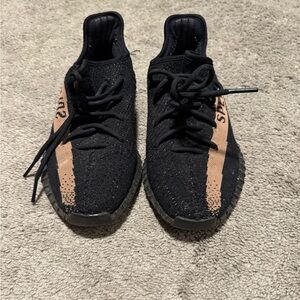 Yeezy Black and Tan Men's Shoes